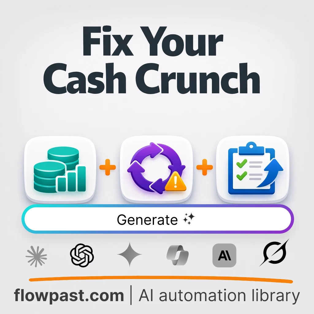 Working Capital Triage Plan AI Prompt - AI prompt template