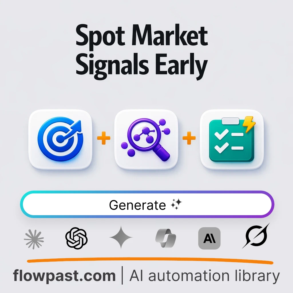 Market Trend Synthesis Brief AI Prompt - AI prompt template