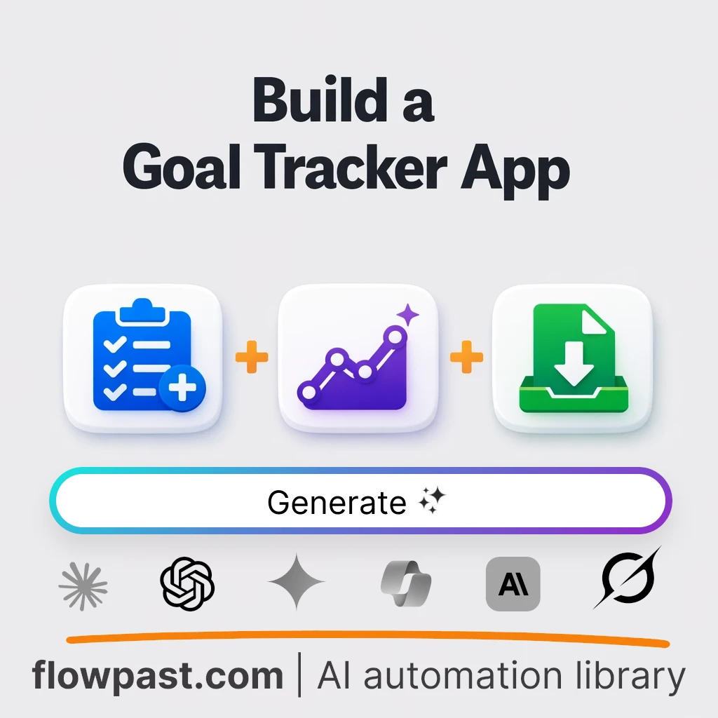 Build a Goal Tracker Dashboard Web App AI Prompt - AI prompt template