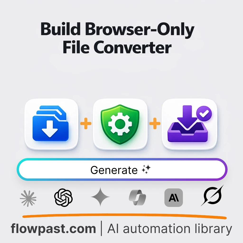 Design a Client-Side File Converter App with this AI Prompt - AI prompt template