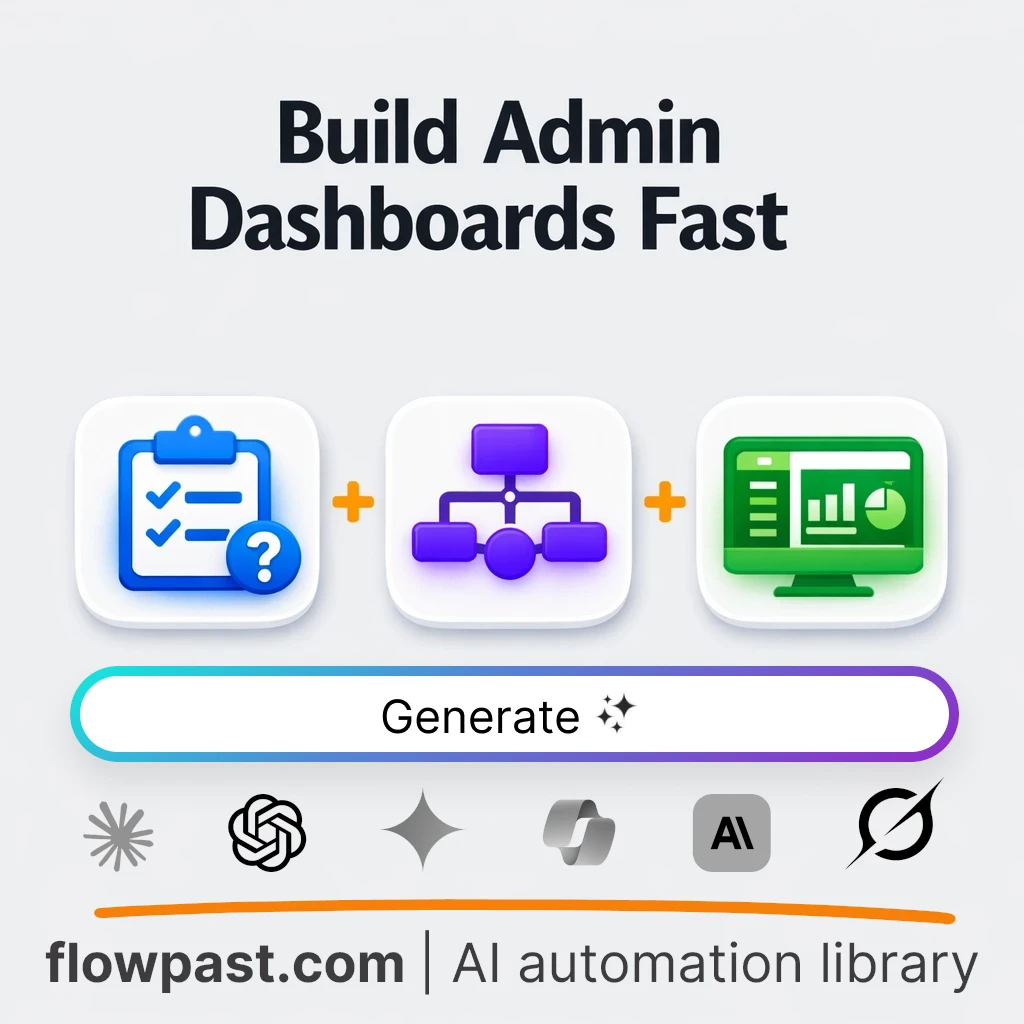 Build an Admin Dashboard System with this AI Prompt - AI prompt template