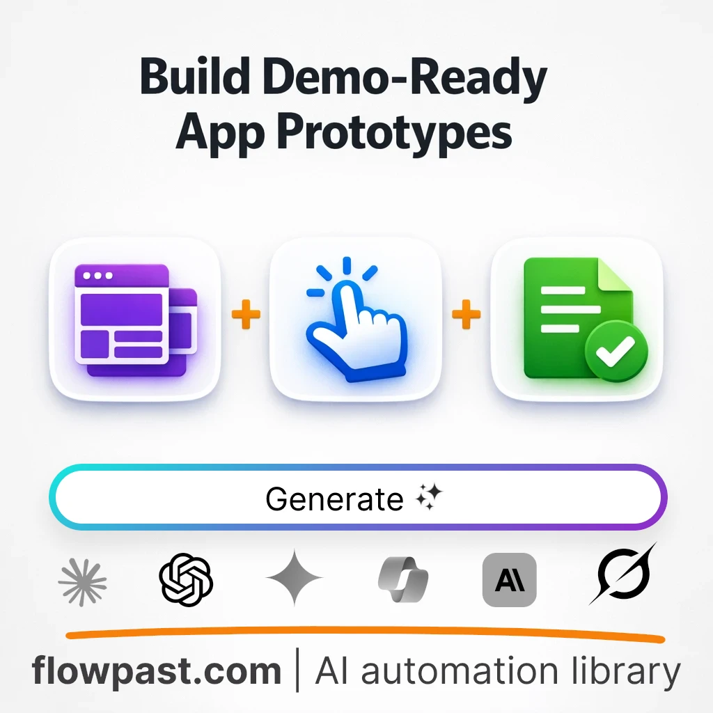 Build a Demo-Ready Interactive Prototype AI Prompt - AI prompt template