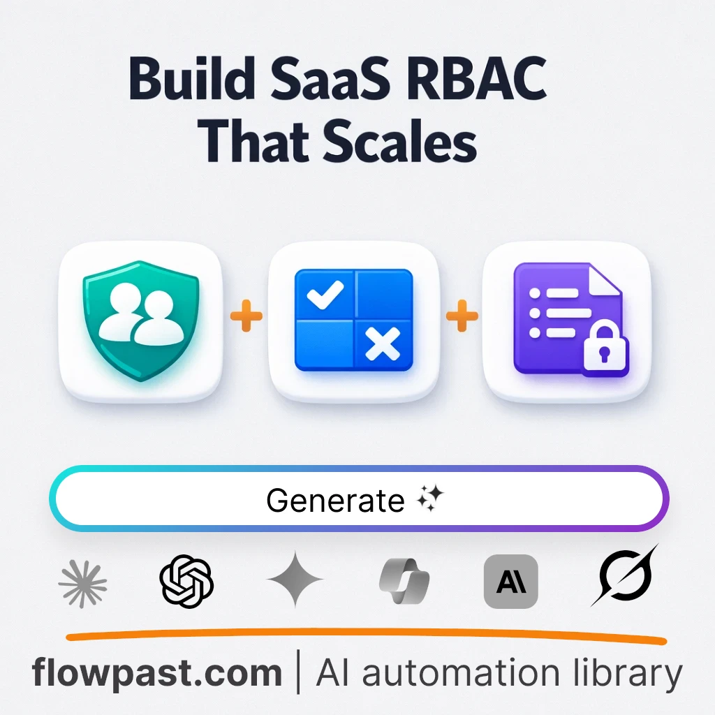 AI Prompt to Build Multi-Tenant RBAC Platform - AI prompt template