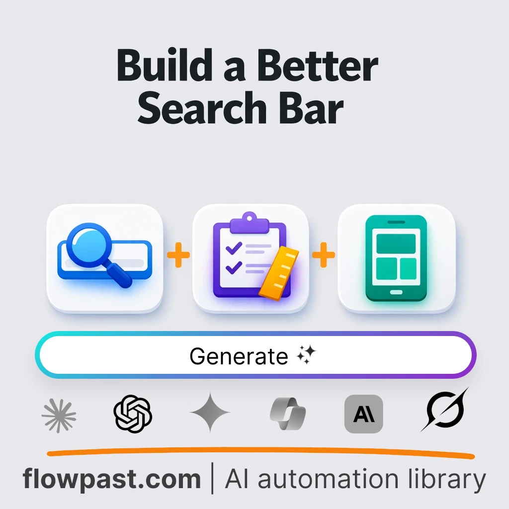 Design Baymard-Style Site Search UI AI Prompt - AI prompt template