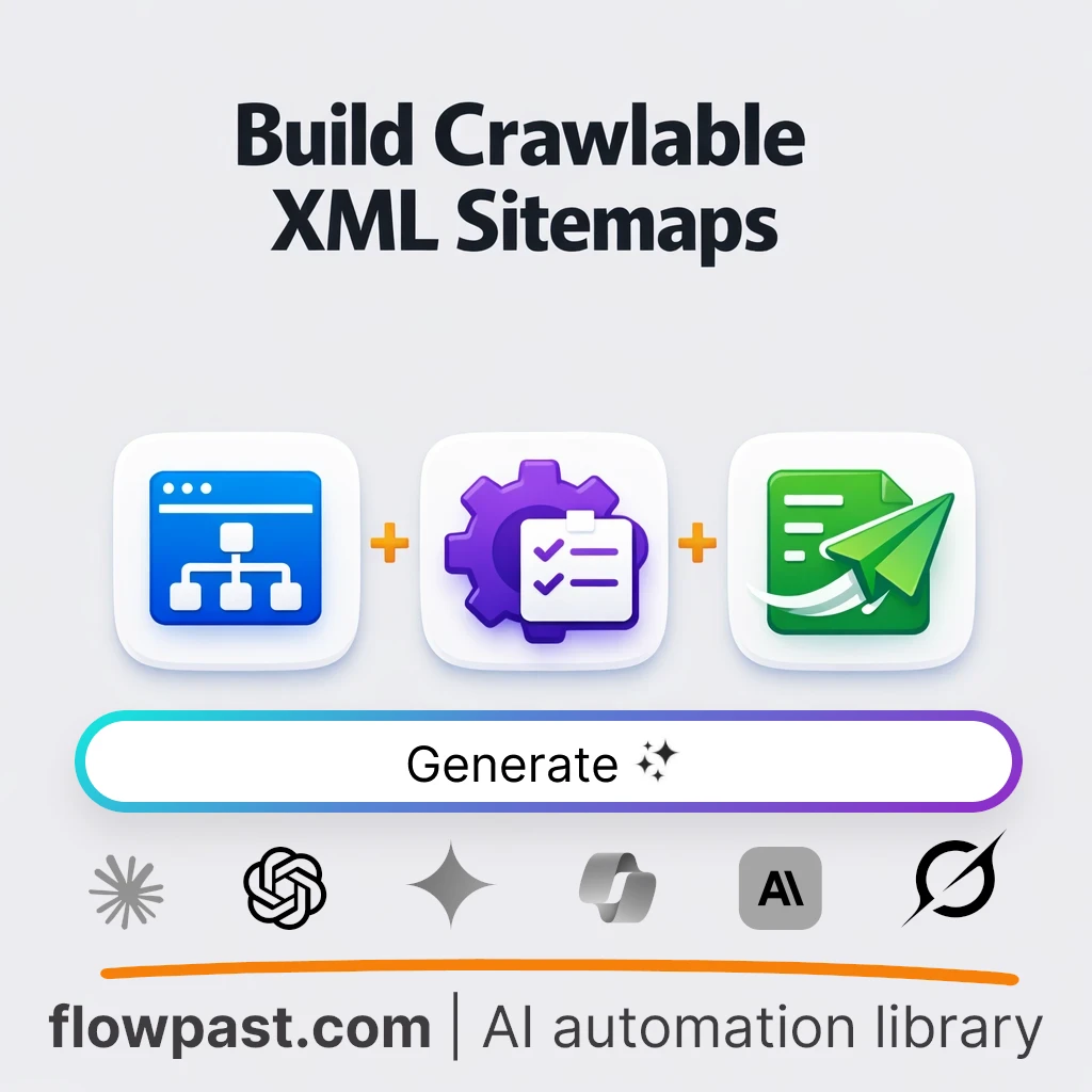 Build an XML Sitemap Plan with this AI Prompt - AI prompt template