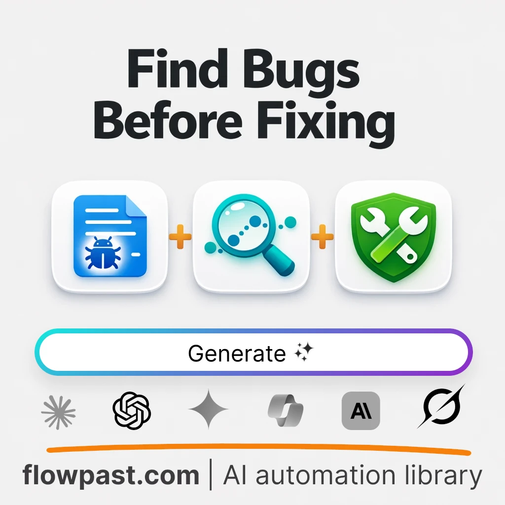 Diagnose and Fix Critical Bugs with this AI Prompt - AI prompt template