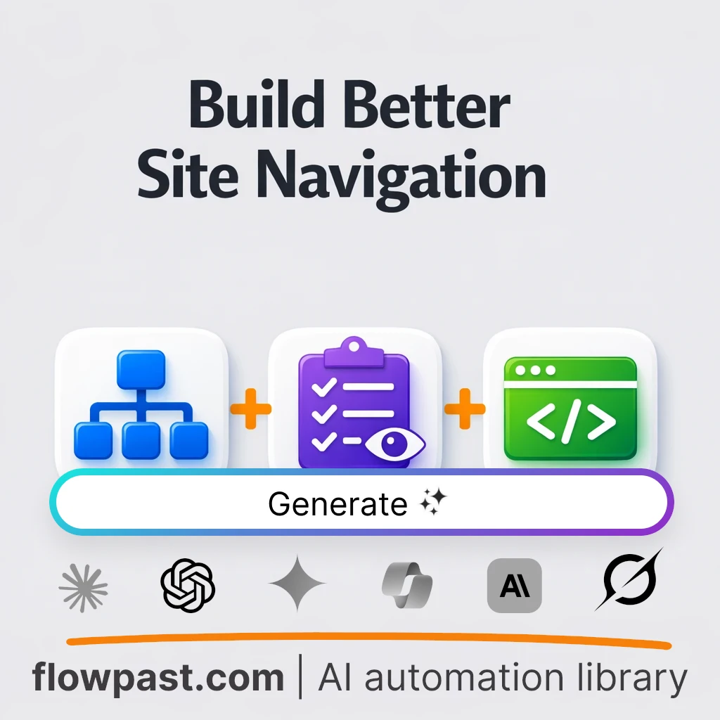 Build Responsive Website Navigation with this AI Prompt - AI prompt template