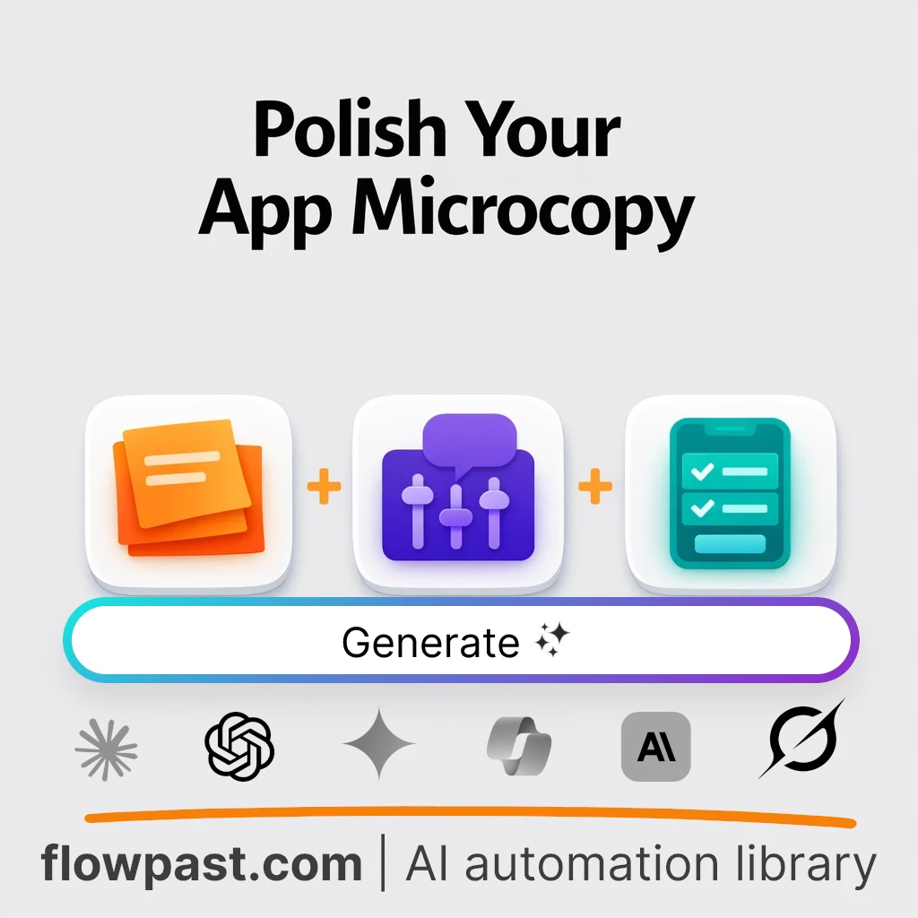 Create UX Microcopy Systems with this AI Prompt - AI prompt template