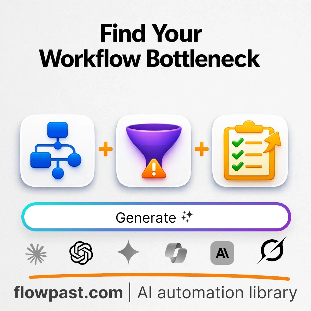 Fix Workflow Bottlenecks and Boost Throughput AI Prompt - AI prompt template