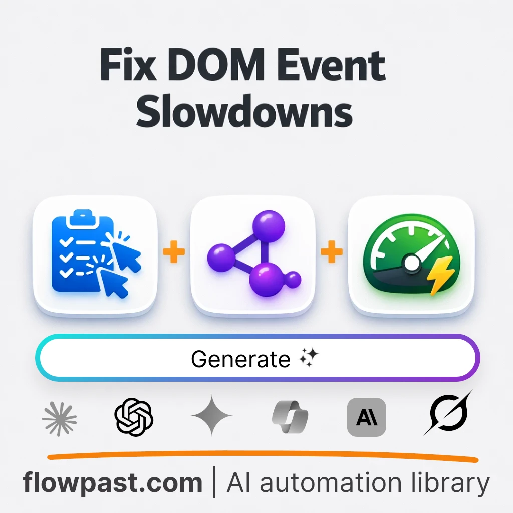 Refactor UI Event Handling AI Prompt - AI prompt template