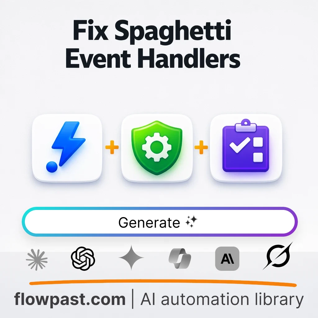 Retrofit Reliable Event Handlers AI Prompt - AI prompt template
