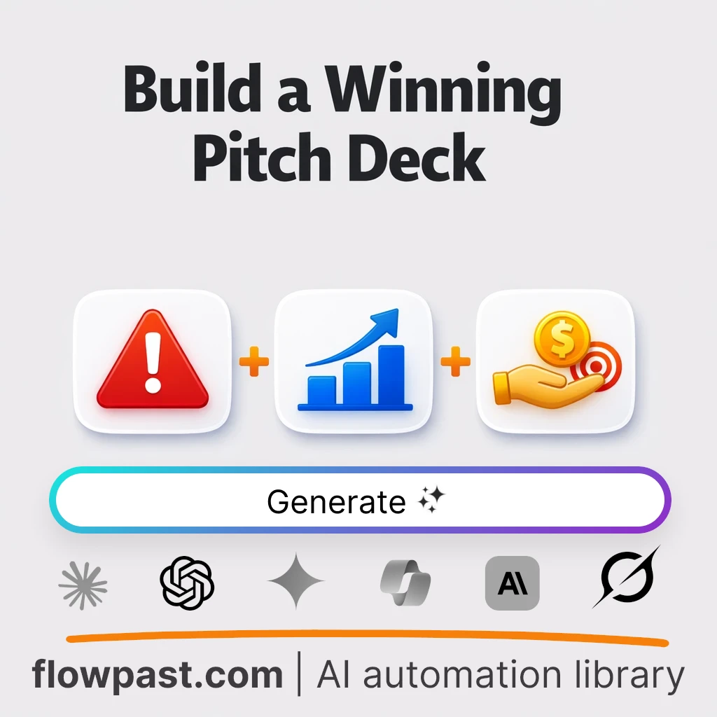 Build a 10-Slide Investor Pitch Deck with this AI Prompt - AI prompt template