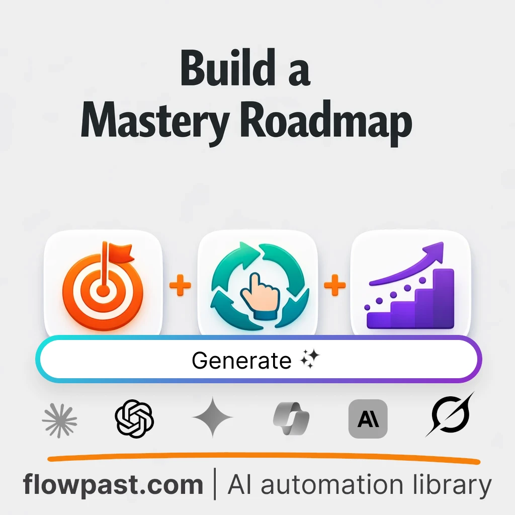 Build a Skill Mastery Roadmap with this AI Prompt - AI prompt template