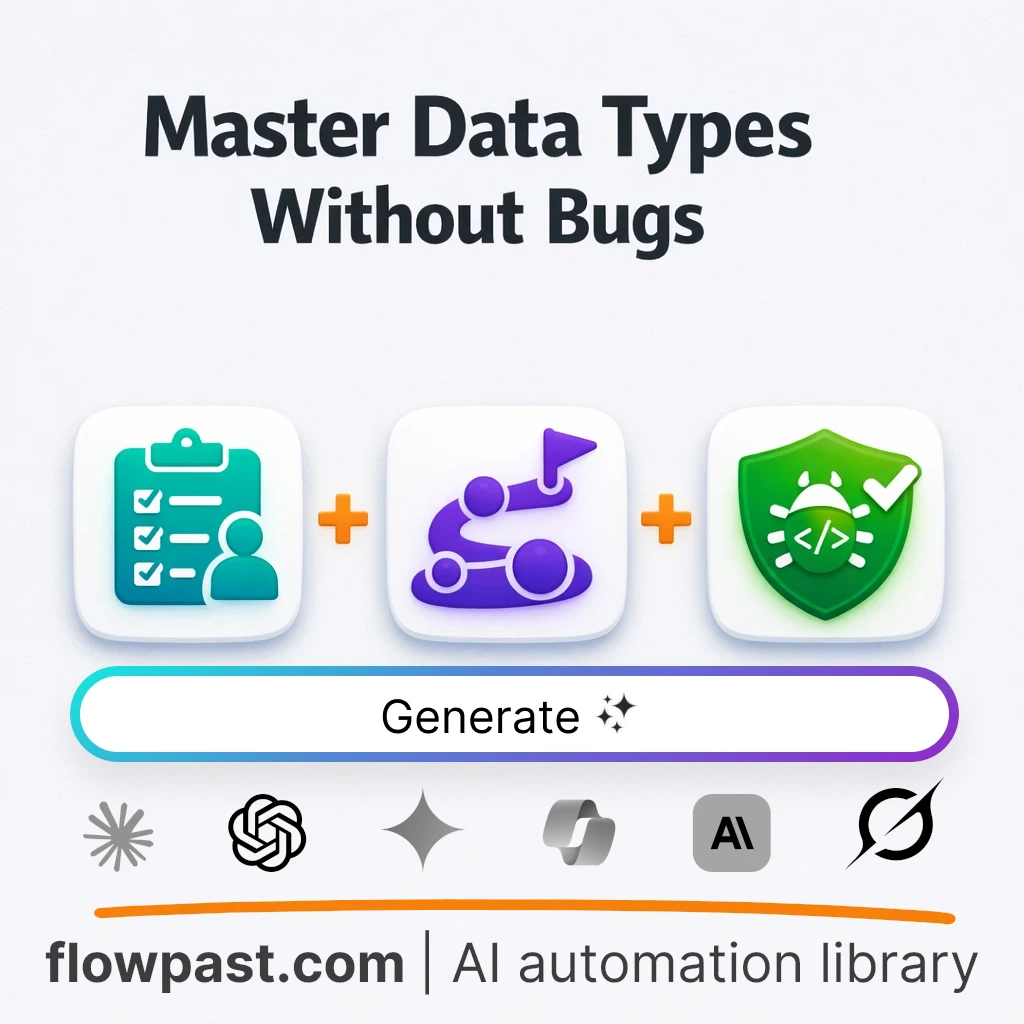 Build a Data Types Tutor Roadmap AI Prompt - AI prompt template