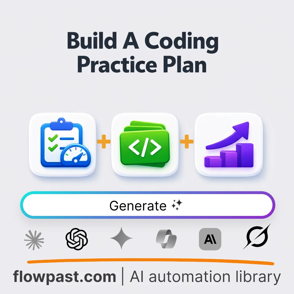 Build a Deliberate Practice Coding Plan AI Prompt - AI prompt template