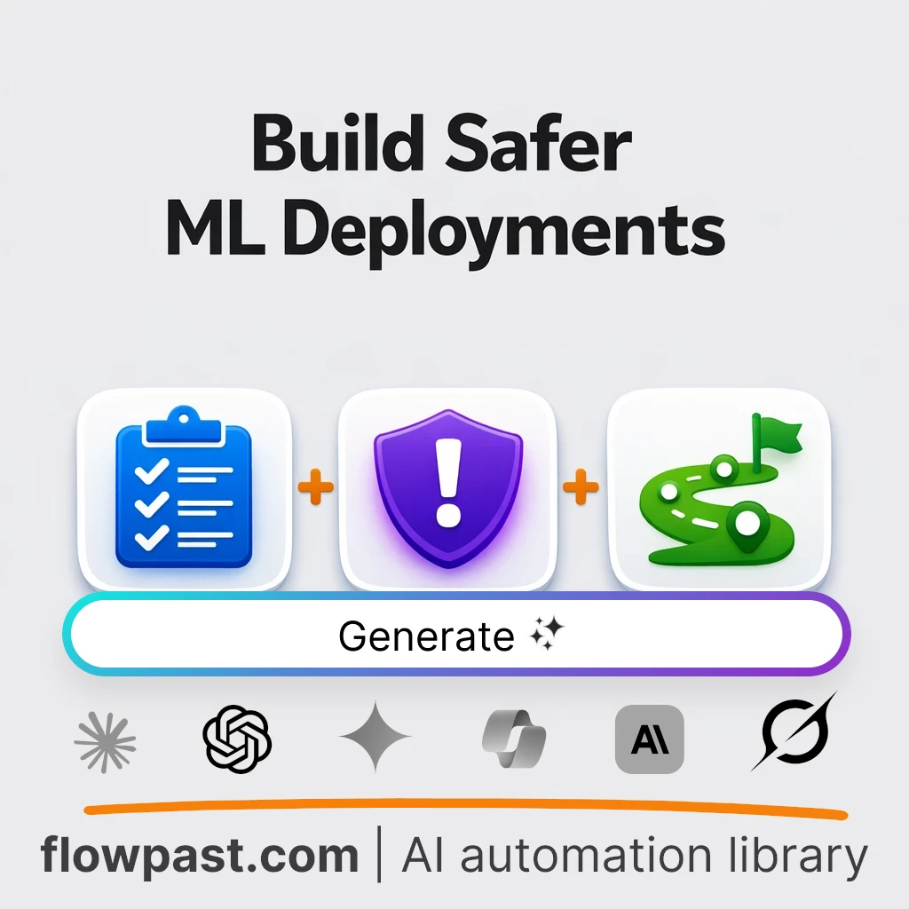 Build an MLOps Deployment Roadmap with this AI Prompt - AI prompt template