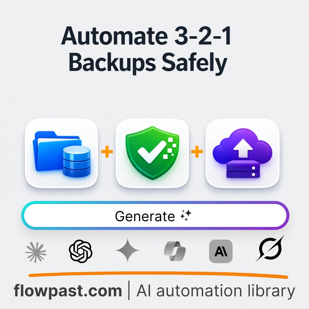 Build a 3-2-1 Backup System with this AI Prompt - AI prompt template