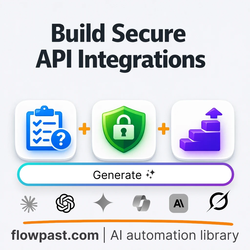 Ship a Production-Ready API Integration with this AI Prompt - AI prompt template