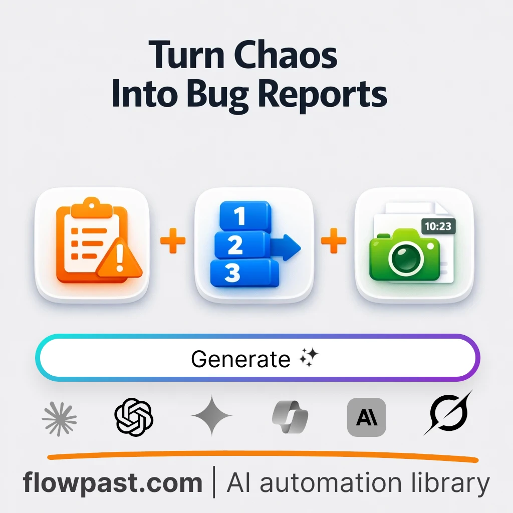 Write Reproducible Bug Reports with this AI Prompt - AI prompt template