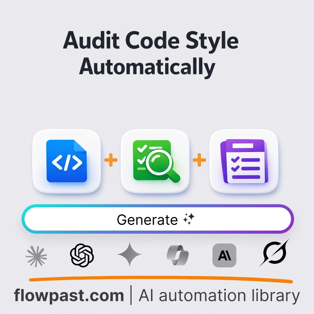 Generate a Teaching Code Style Audit AI Prompt - AI prompt template