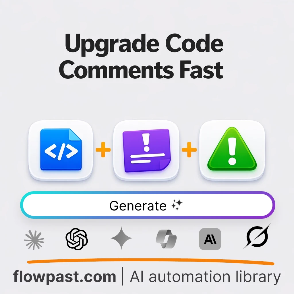 Code Commenting Strategy AI Prompt - AI prompt template