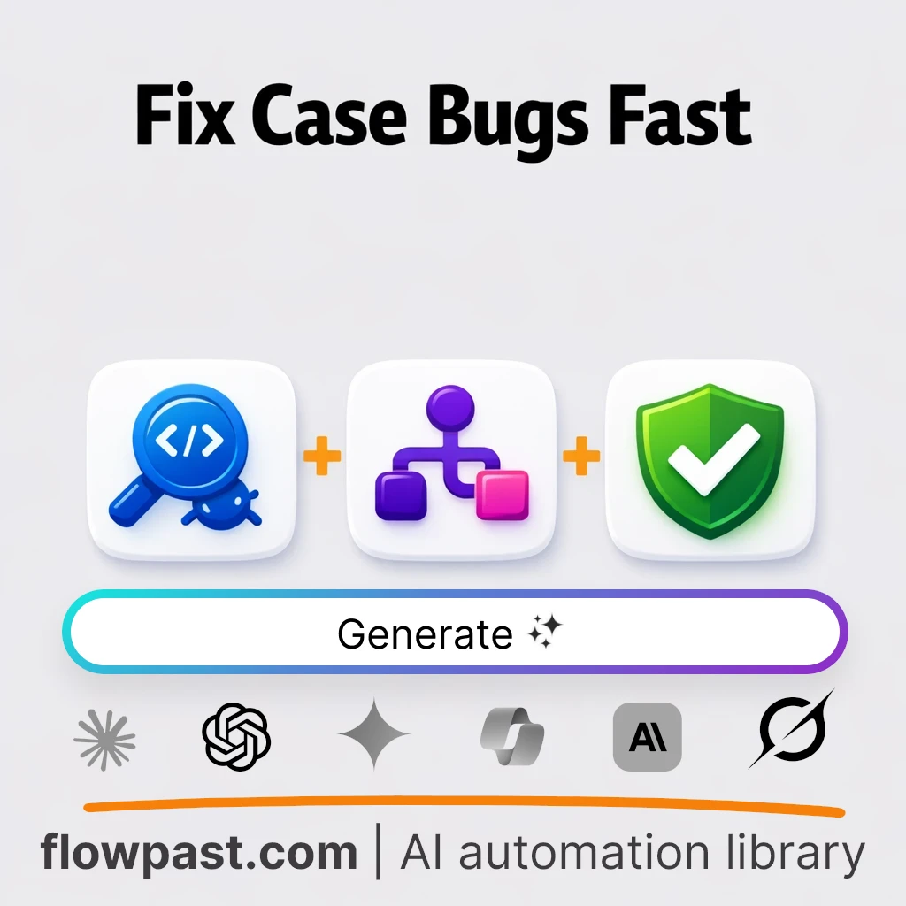 Fix Case-Sensitive Naming Bugs AI Prompt - AI prompt template