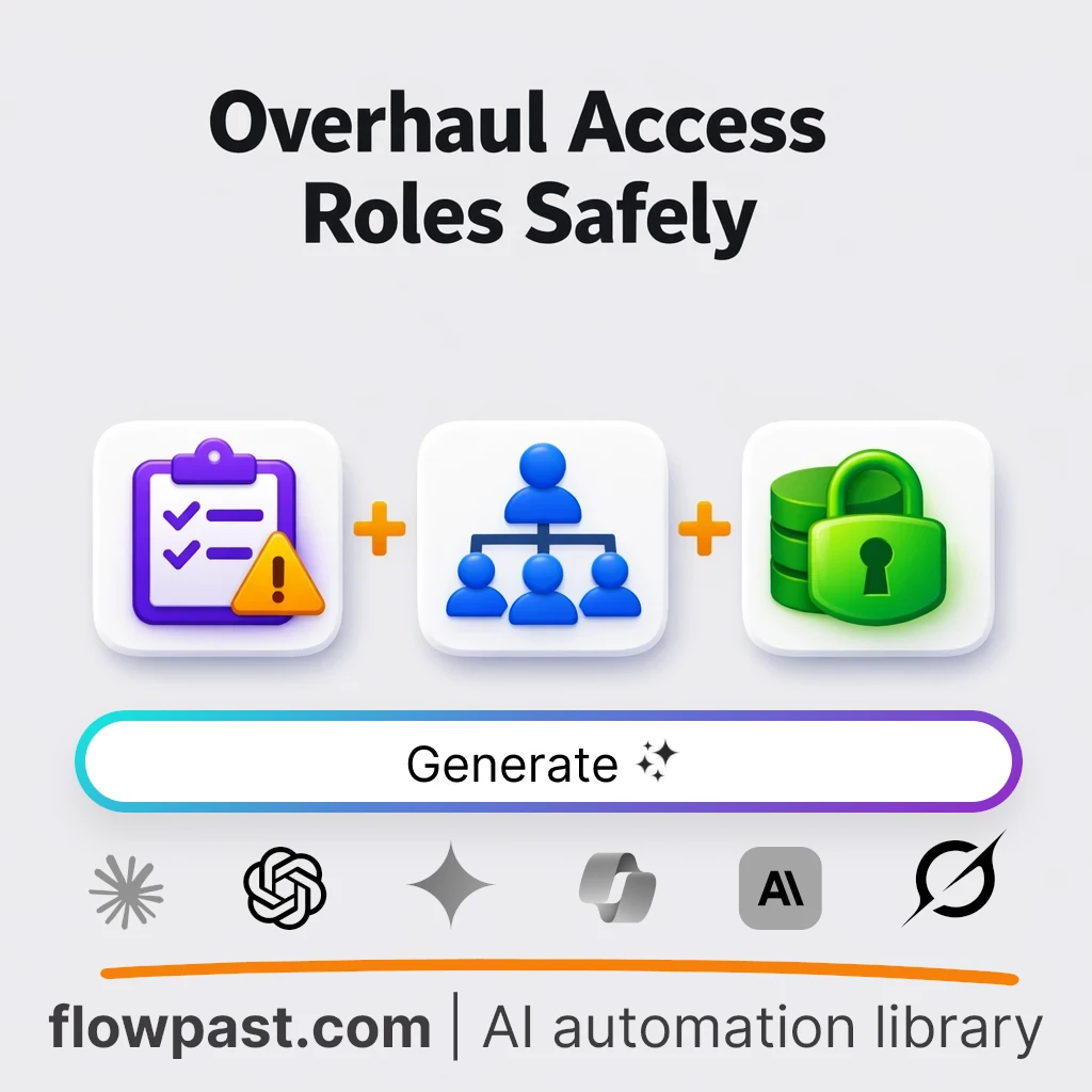 Design an ANSI RBAC Overhaul with this AI Prompt - AI prompt template