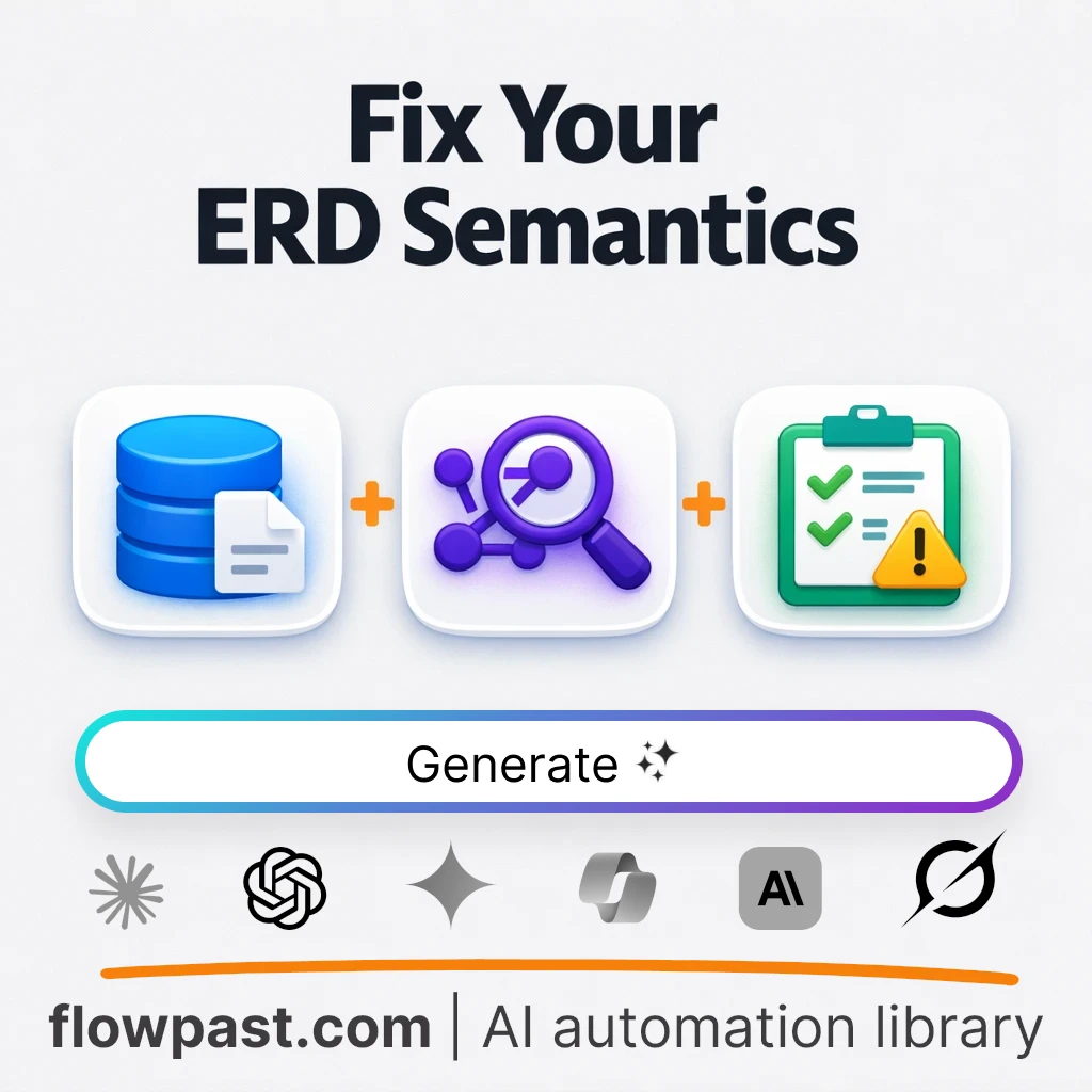 Audit ERD Business Rules AI Prompt - AI prompt template