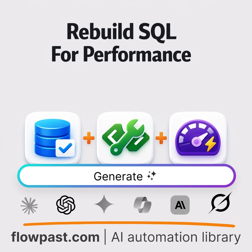 Build Production-Grade SQL Queries AI Prompt - AI prompt template