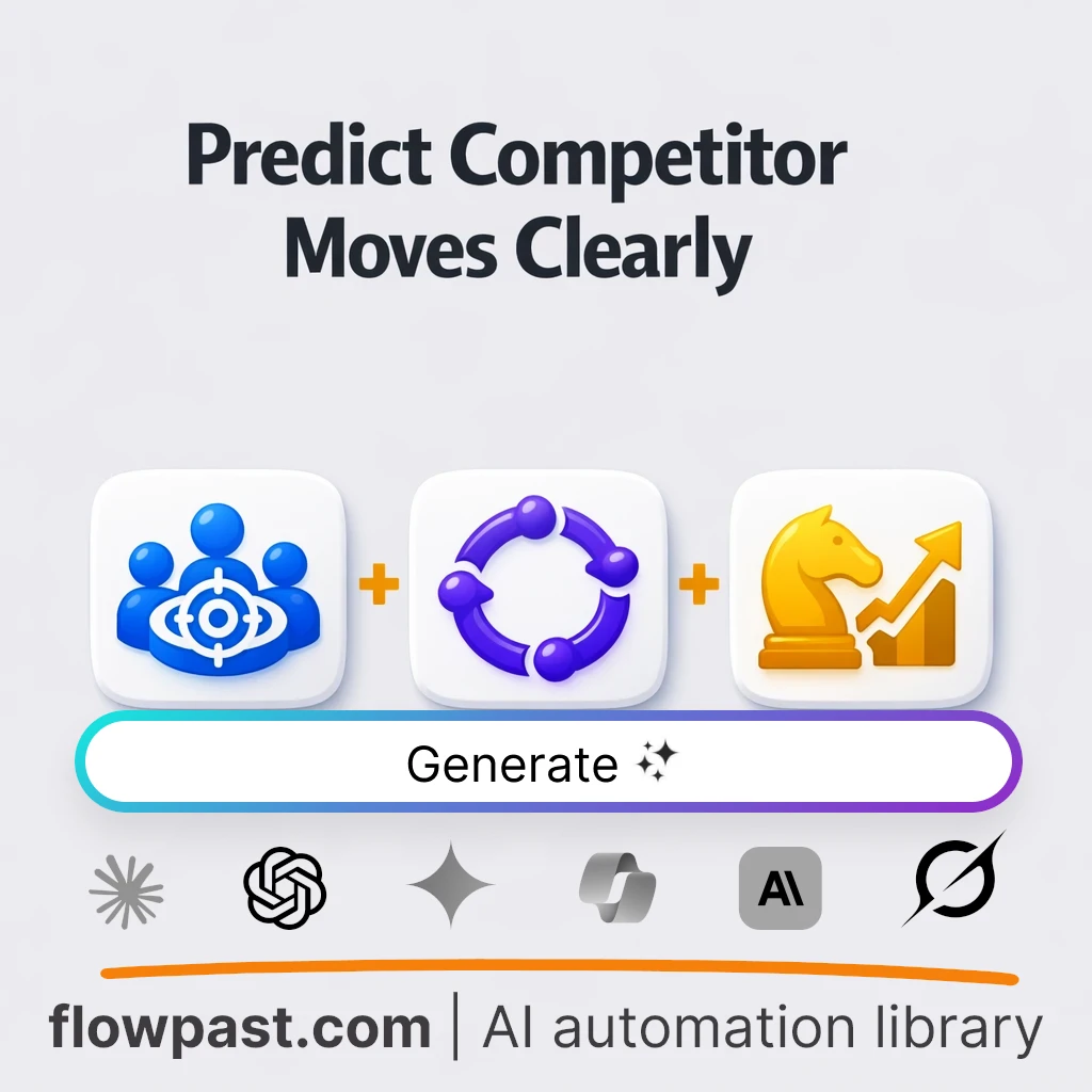 AI Prompt for Competitor Teardowns With Game Theory - AI prompt template