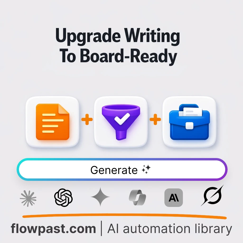 Executive-Ready Paragraph Rewrite AI Prompt - AI prompt template