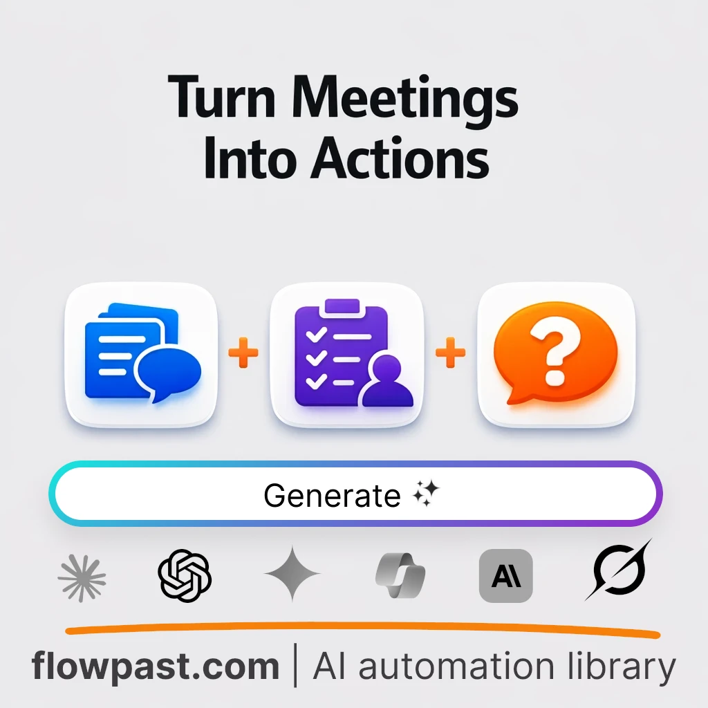 Meeting Follow-Up Brief AI Prompt - AI prompt template