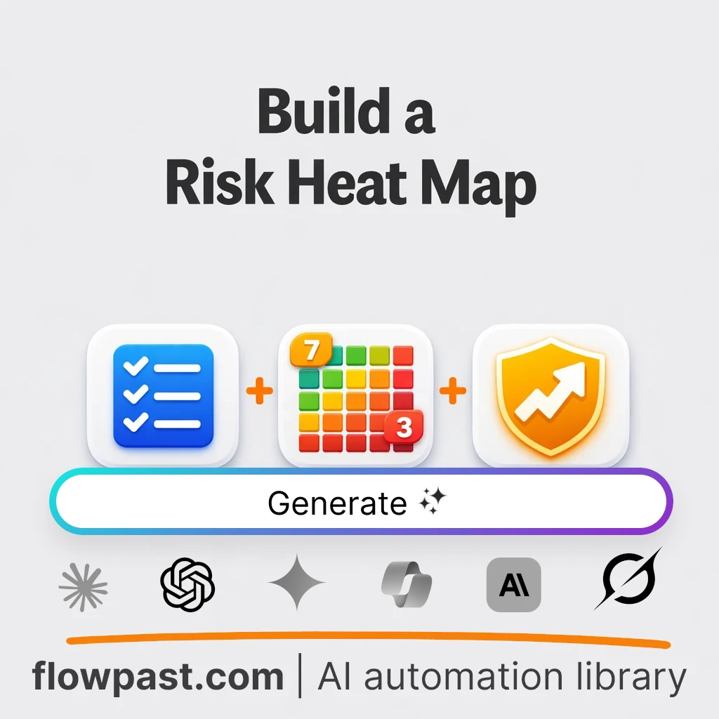 Build an Interactive Risk Heat Map AI Prompt - AI prompt template