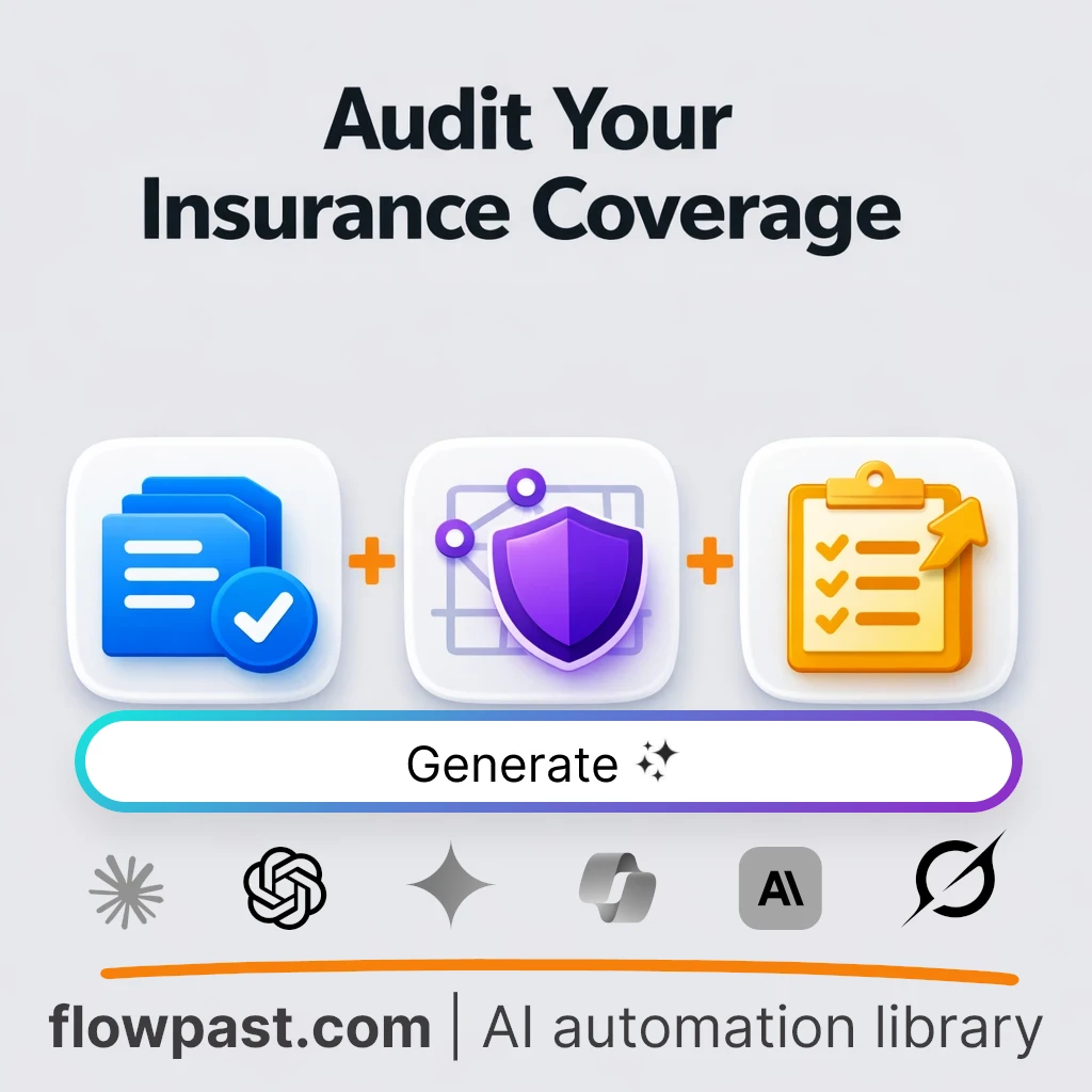 Insurance Coverage Gap Review Workflow AI Prompt - AI prompt template