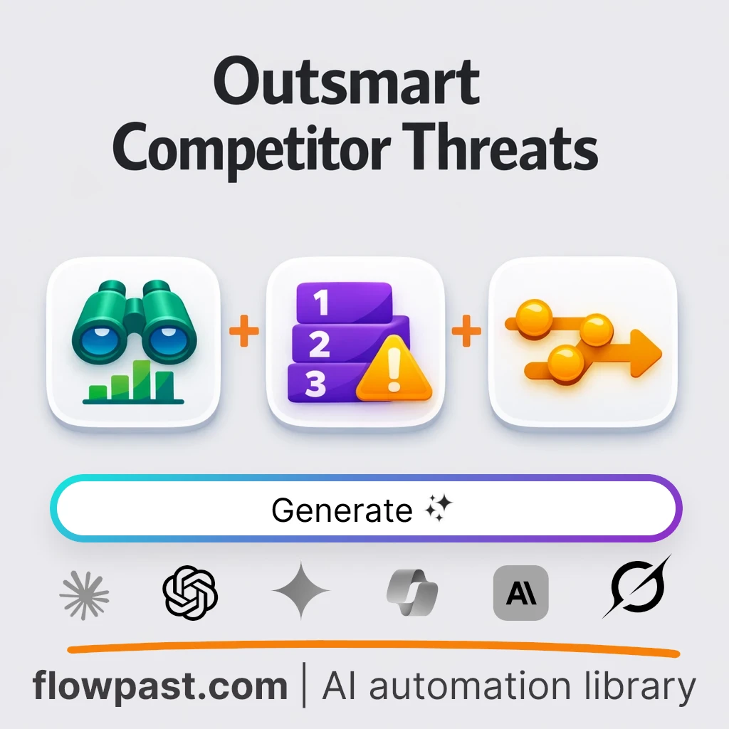 Build a Competitor Risk Map Blueprint AI Prompt - AI prompt template