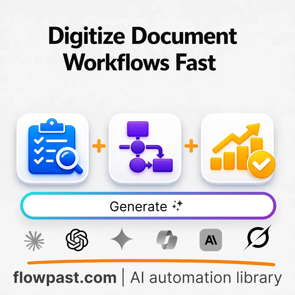 Digitize Document Workflows Step by Step AI Prompt - AI prompt template