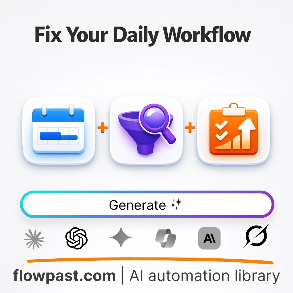 Fix Daily Workflow Bottlenecks AI Prompt - AI prompt template
