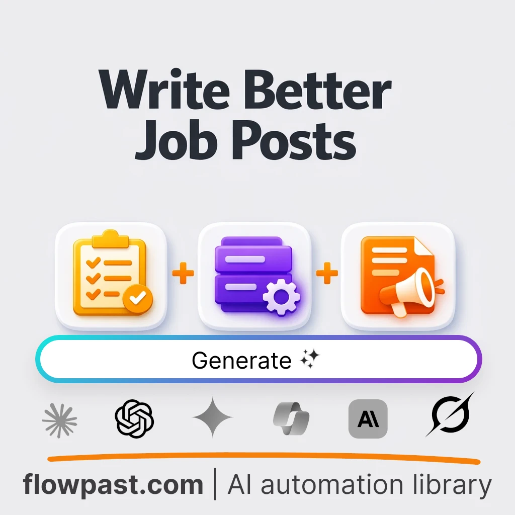 Write Business Management Job Posts with this AI Prompt - AI prompt template
