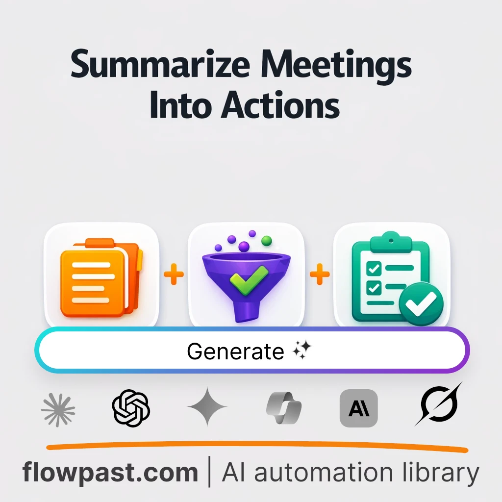 Write a One-Page Meeting Recap with this AI Prompt - AI prompt template