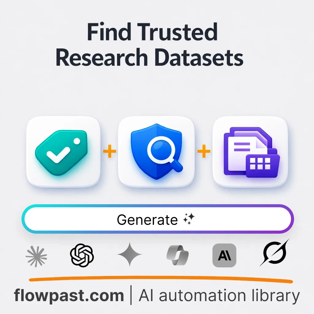 Build a Research Dataset Source Catalog AI Prompt - AI prompt template