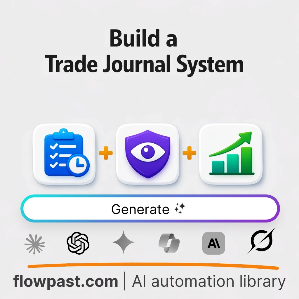 Build a Trade Journal Template with this AI Prompt - AI prompt template