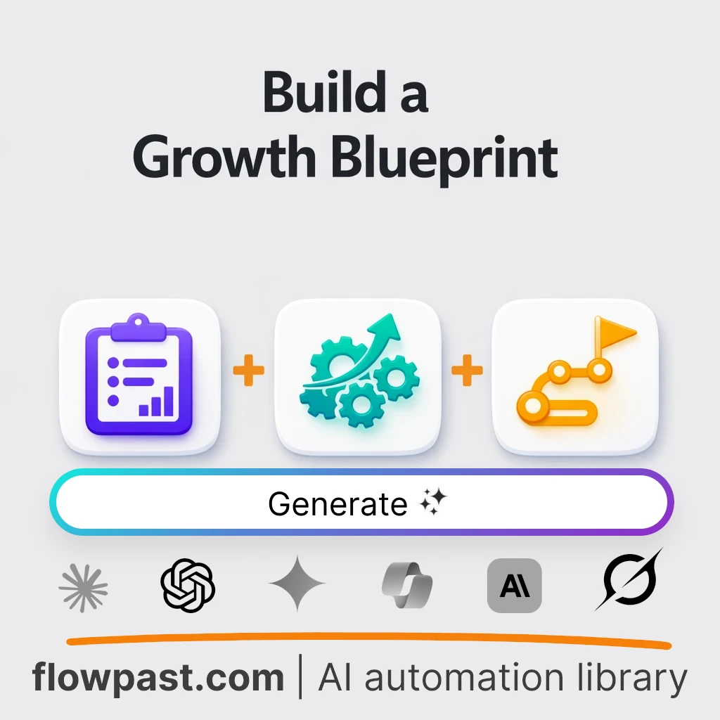 Build a Small Business Growth Playbook AI Prompt - AI prompt template