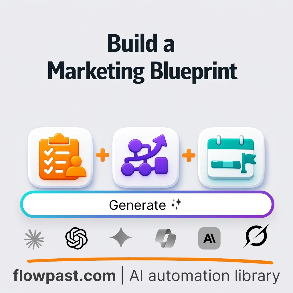 Build a Small-Business Marketing Game Plan AI Prompt - AI prompt template