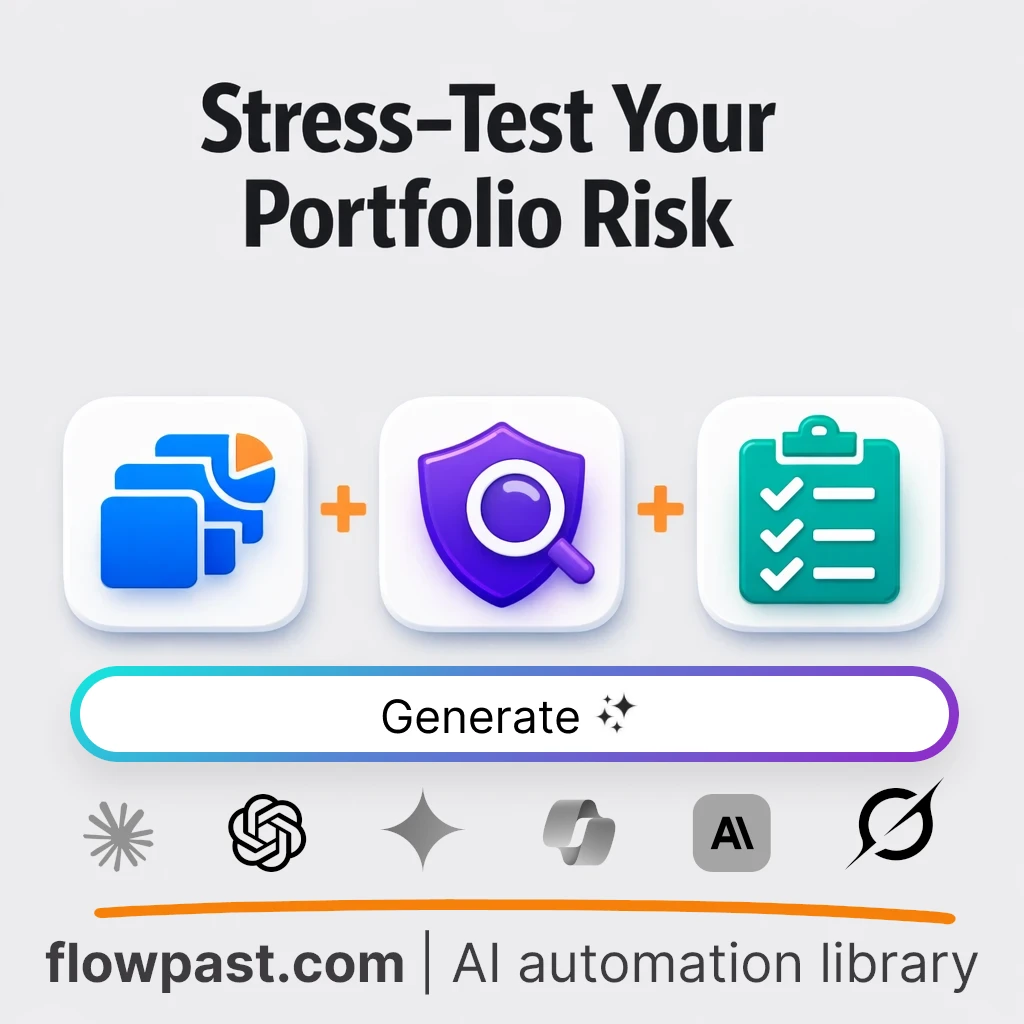 Portfolio Risk Review Report AI Prompt - AI prompt template