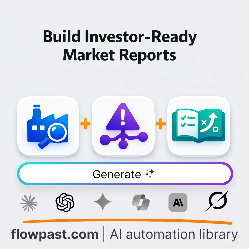 Create Market Trend Intelligence Report AI Prompt - AI prompt template