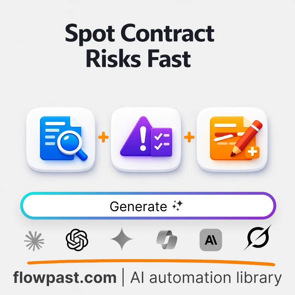 Stress-Test a Contract for Client Risk with this AI Prompt - AI prompt template