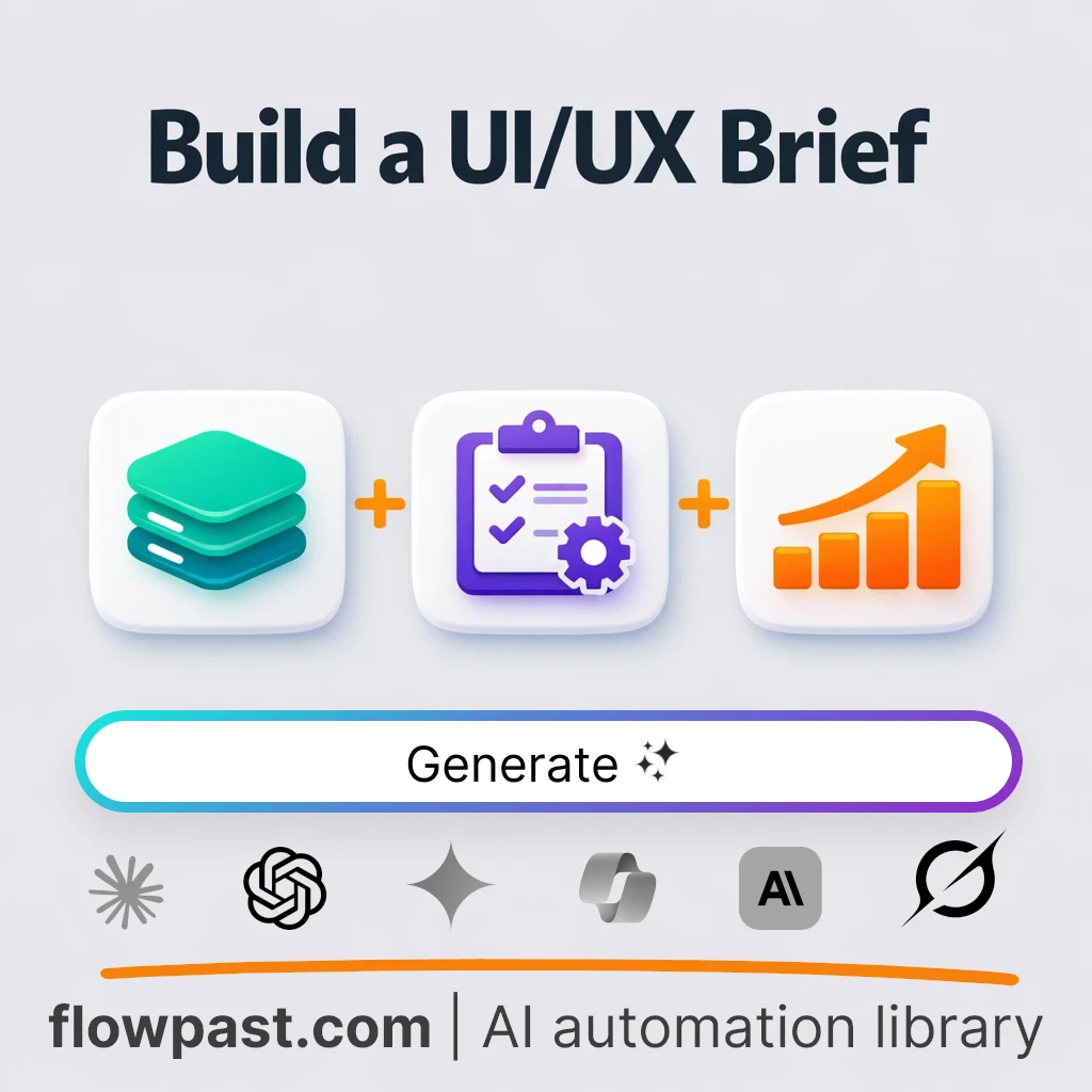 Write a Product UX Project Brief with this AI Prompt - AI prompt template