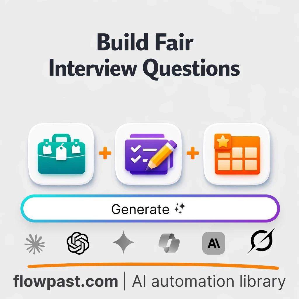 Create a Structured Interview Question Bank AI Prompt - AI prompt template