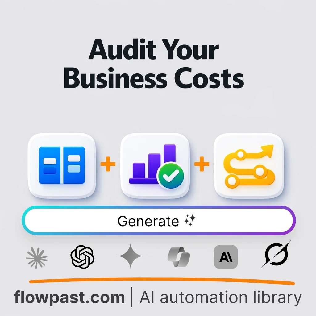 AI Prompt to Run an Operational Cost Diagnostic - AI prompt template