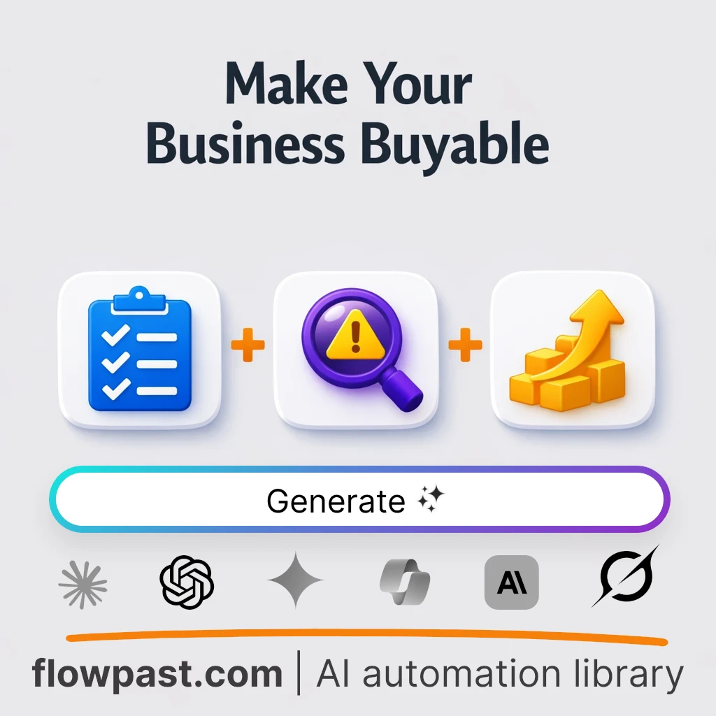 Indie Business Buyability Review AI Prompt - AI prompt template